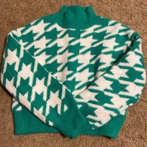 Art Class Herringbone Mockneck